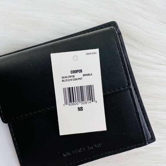 Michael Kors Cooper Billfold Men’s Wallet with Coin Pocket - Picture 12 of 16